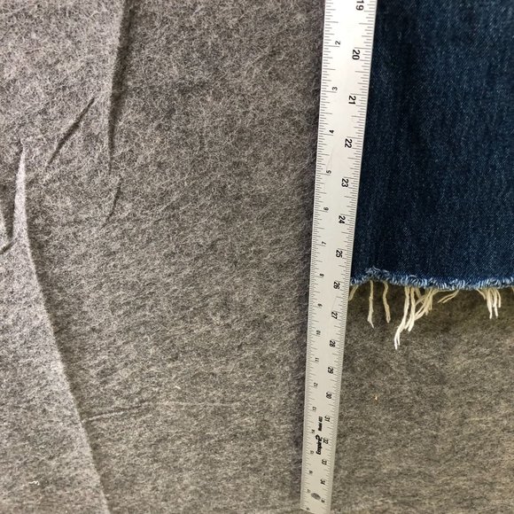 Carmar Womens Blue Distressed Wide Leg Jeans High Rise Size 29 - Picture 11 of 11